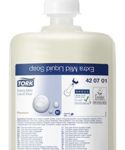 Tork Extra Mild Liquid Soap, 1000ml (nonperfumed)