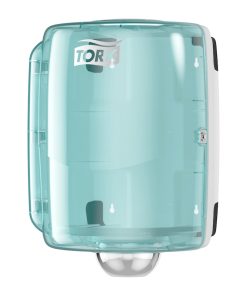 Tork Maxi Centrefeed Dispenser, White/Turquiose