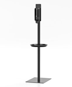 Tork Sanitizer Stand (Stainless steel), Black