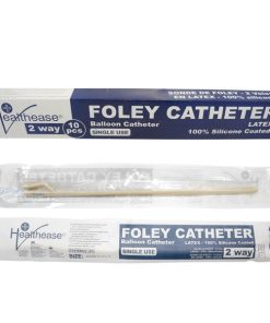 Foley Catheter Silicone Coated Two Way # 16fr