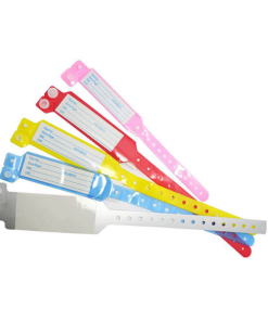 Identification Bands - Adult - White,Pink,Blue,Yellow