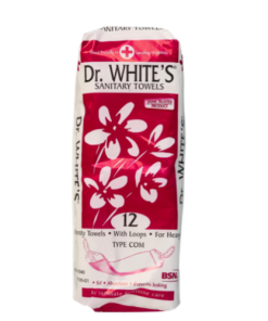 Dr White sanitary towels