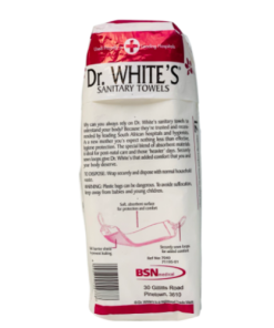 Dr White sanitary towels
