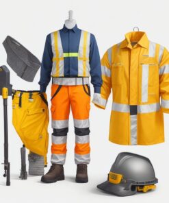 acid resistant 2 piece conti suits 1- econo overall red