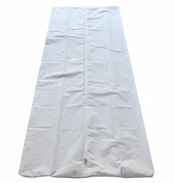 Body Bag + U-Shape ZIP + handles virgin white