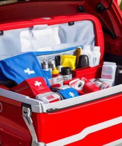 12 survivors first aid rollup kit