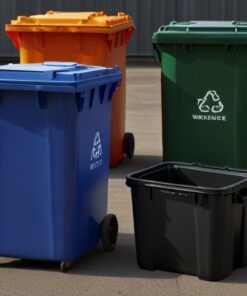 2 wheel bin
